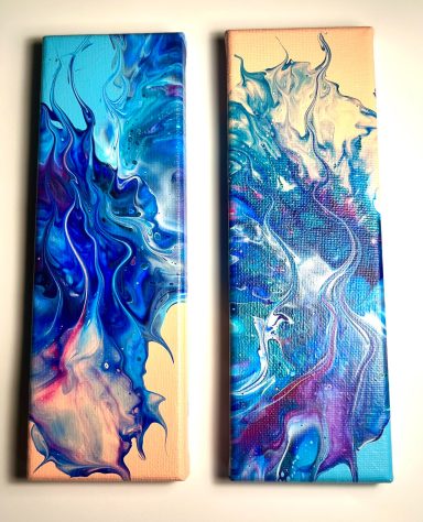 Flowing Diptych
